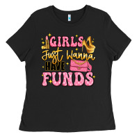 Black girls just wanna have funds Ladies Tee - LillyAllenDesigns