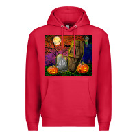 Cardinal headstone and coffin tumbler Premium Hoodie - BundleAndBundleShop