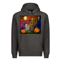 Smoke headstone and coffin tumbler Premium Hoodie - BundleAndBundleShop