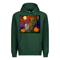 Sports Green headstone and coffin tumbler Premium Hoodie - BundleAndBundleShop