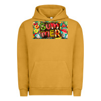 Pigment Peanut Butter summer with fruits license plate Urban Hoodie - BarkalooDesign