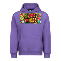 Tulip summer with fruits license plate Urban Hoodie - BarkalooDesign