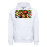 White summer with fruits license plate Urban Hoodie - BarkalooDesign