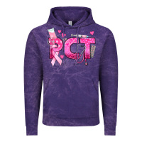 Cloud Purple breast cancer pct patient care technician Vintage Hoodie - texasbilliewilder
