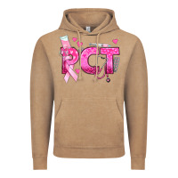 Vintage Coffee breast cancer pct patient care technician Vintage Hoodie - texasbilliewilder