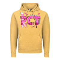 Vintage Mustard breast cancer pct patient care technician Vintage Hoodie - texasbilliewilder