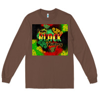 Chestnut i am black history tumbler cowgirl Long Sleeve Tee - CowGirlArtShop