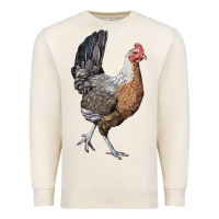 Sandshell American Game Chicken Premium Sweatshirt - LillyAllenDesigns