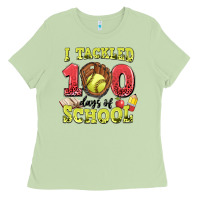 Matcha i tackled days of school softball Ladies Tee - LillyAllenDesigns