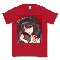 Red tokisaki kurumi Classic Tee - tuanDangUi