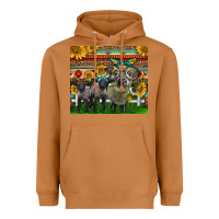 Meerkat Western Cute Hampshire Sheep Family Heavyweight Hoodie - LillyAllenDesigns