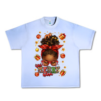 Grape Ice one merry nana christmas afro messy bun Urban Heavy Tee - texasbilliewilder