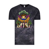 Cloud Black Nacho average Mini Vintage Tee - NancyCooperArtShop