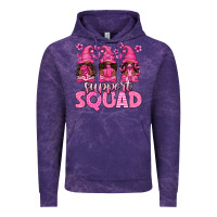 Cloud Purple breast cancer afro gnomies support squad Vintage Hoodie - texasbilliewilder