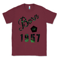 Burgundy Born In 1957 Classic Tee - Bettercallsaul