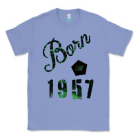 Colony Blue Born In 1957 Classic Tee - Bettercallsaul