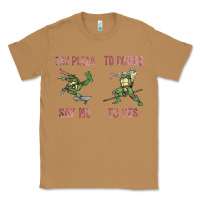 Toasted Coconut say pizza to drugs say no to yes Classic Tee - tuanDangUi