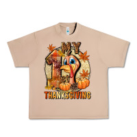 Burro My 1st Thanksgiving Urban Heavy Tee - NancyCooperArtShop