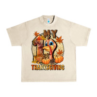 Sandshell My 1st Thanksgiving Urban Heavy Tee - NancyCooperArtShop