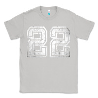 Moon Dust Number 22 Sports Jersey Lucky No. Birthday Age Vintage Classic Tee - tuanDangUi