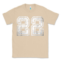 Mushroom Number 22 Sports Jersey Lucky No. Birthday Age Vintage Classic Tee - tuanDangUi