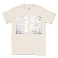 Natural Number 22 Sports Jersey Lucky No. Birthday Age Vintage Classic Tee - tuanDangUi