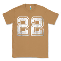 Toasted Coconut Number 22 Sports Jersey Lucky No. Birthday Age Vintage Classic Tee - tuanDangUi