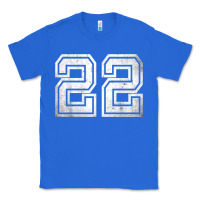 True Royal Number 22 Sports Jersey Lucky No. Birthday Age Vintage Classic Tee - tuanDangUi