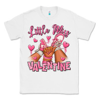 White little miss valentine afro kid sneakers Classic Tee - RanaPortraitStore