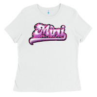 White Mini Leopard Ladies Tee - RanaPortraitStore