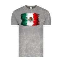 Cloud Rock Mexican flag Vintage Tee - NancyCooperArtShop
