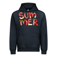 Navy summer watermelon and strawberry Urban Hoodie - BarkalooDesign