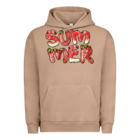 Pigment Burro summer watermelon and strawberry Urban Hoodie - BarkalooDesign