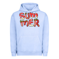 Pigment Grape Ice summer watermelon and strawberry Urban Hoodie - BarkalooDesign