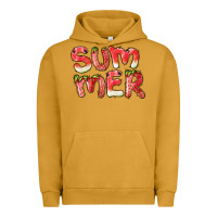 Pigment Peanut Butter summer watermelon and strawberry Urban Hoodie - BarkalooDesign
