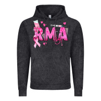 Vintage Black breast cancer rma registered medical assistant Vintage Hoodie - texasbilliewilder