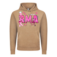 Vintage Coffee breast cancer rma registered medical assistant Vintage Hoodie - texasbilliewilder