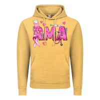 Vintage Mustard breast cancer rma registered medical assistant Vintage Hoodie - texasbilliewilder