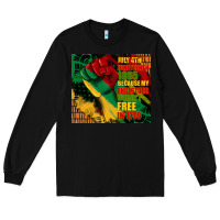 Black juneteenth 1865 because my ancestors werent free in 1776 tumbler Long Sleeve Tee - CowGirlArtShop