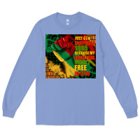 Colony Blue juneteenth 1865 because my ancestors werent free in 1776 tumbler Long Sleeve Tee - CowGirlArtShop