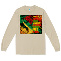 Mushroom juneteenth 1865 because my ancestors werent free in 1776 tumbler Long Sleeve Tee - CowGirlArtShop
