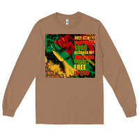 Toasted Coconut juneteenth 1865 because my ancestors werent free in 1776 tumbler Long Sleeve Tee - CowGirlArtShop