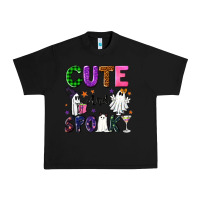 Black Cute and spooky Urban Heavy Tee - NancyCooperArtShop
