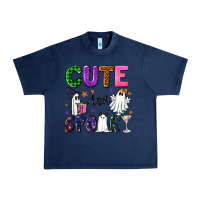 Navy Cute and spooky Urban Heavy Tee - NancyCooperArtShop