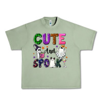 Oil Green Cute and spooky Urban Heavy Tee - NancyCooperArtShop