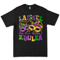 Black laissez les bon temps rouler Premium Tee - LillyAllenDesigns