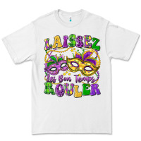 White laissez les bon temps rouler Premium Tee - LillyAllenDesigns