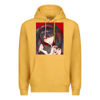 Mustard tokisaki kurumi Premium Hoodie - tuanDangUi