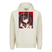 Oatmeal Heather tokisaki kurumi Premium Hoodie - tuanDangUi