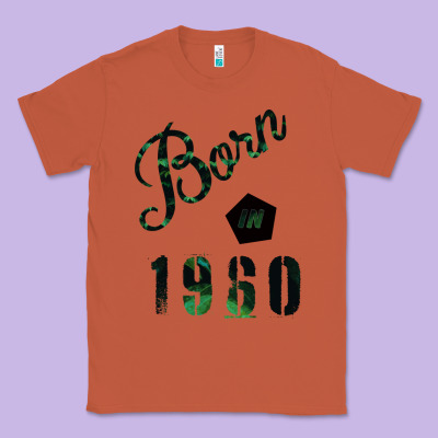Born In 1960 Classic Tee Designed By Bettercallsaul